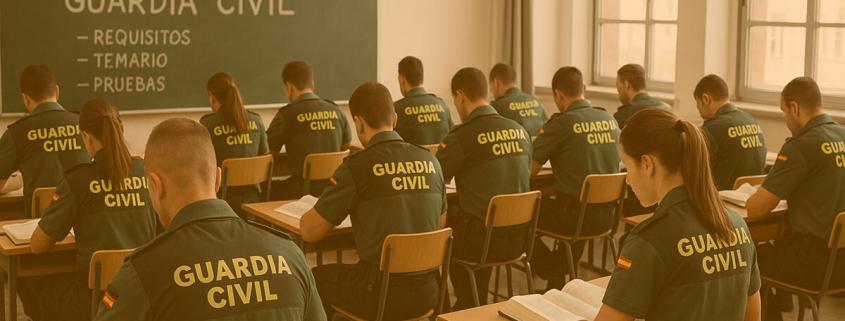 requisitos para acceder a la guardia civil y oposiciones