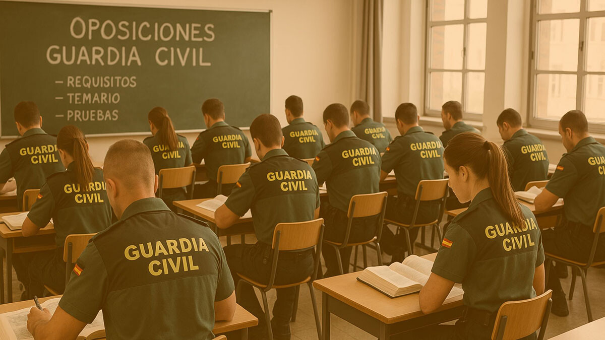 requisitos para acceder a la guardia civil y oposiciones